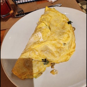Omelette de vegetales 