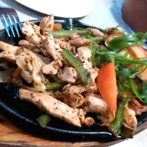 Fajitas de pollo