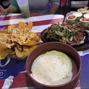 fajitas mixtas muy recomendadas.