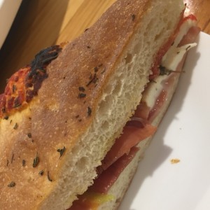 focaccia de prosciutto