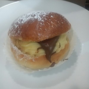 rosettina de crema pastelera y nutella