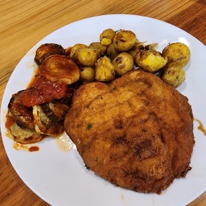 Almuerzo del buffet