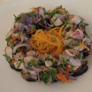 Ceviche roll