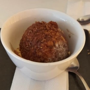 helado frito