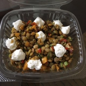 Ensalada de lentejas 