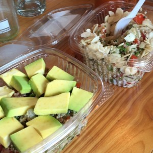 Quinoa con aguacate o almendras