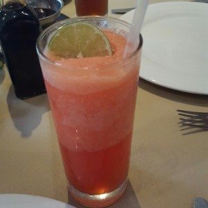 limonada frappe con granadina