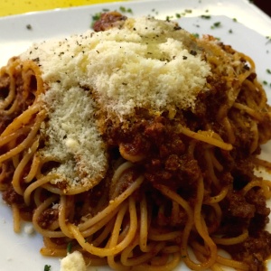 Spaghetti bolognese