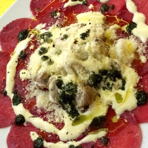 Carpaccio de lomito