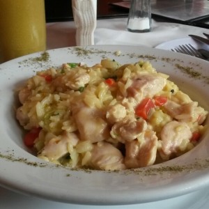 Rissoto de pollo
