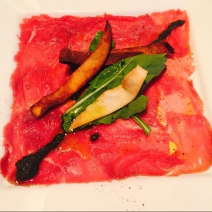 Carpaccio de lomito 