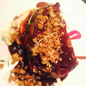 Magnum de cerdo close up 