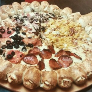 4 estaciones Cheesy bites
