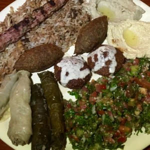 Plato mixto de degustacion