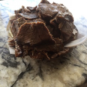 parrilla con yuca