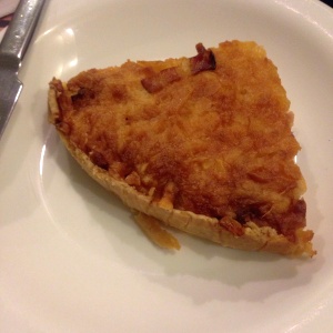 Quiche de tocineta