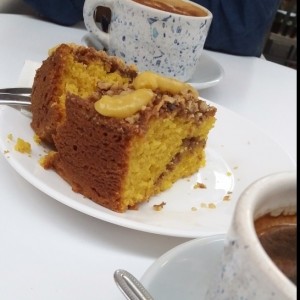 Torta de zanahoria con cafecito