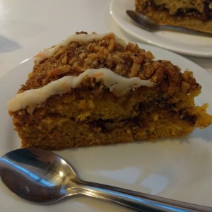 Coffecake de Zanahoria con nueces