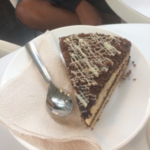 Torta de Vainilla con Chocolate