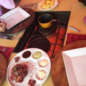 fondue de carne