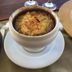 sopa decebolla! uhmmm
