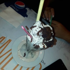 merengada de brownie, un exito