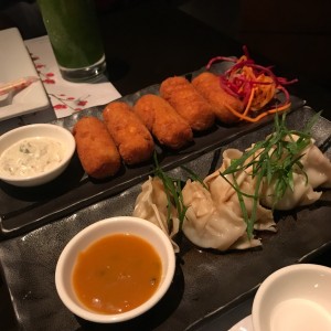 croquetas de cangrejo