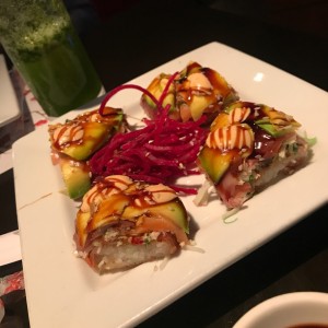 sushi pizza