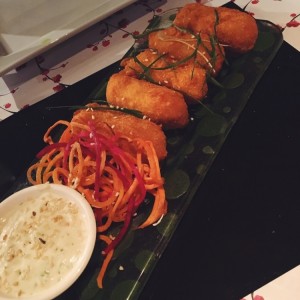 Croquetas de cangrejo