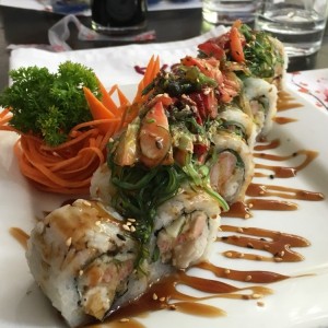 miami roll, buen balance de sabores 