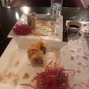 Potato Roll y Dragon Roll