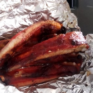 costillas asadas para llevar 