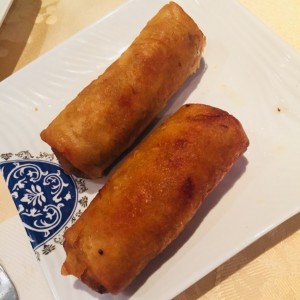 Crocantes lumpias de vegetales ??