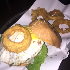 Hamburguesa homero simpson