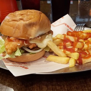 Hamburguesa Rihanna de Pollo