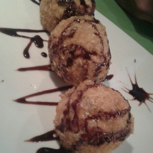 Helado frito 