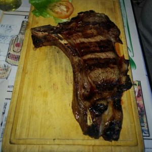 chuleton con dos contornos 
