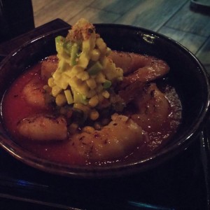 langostinos al grill