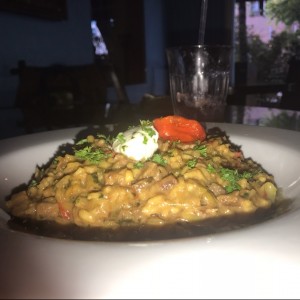 Risotto con Asado Negro