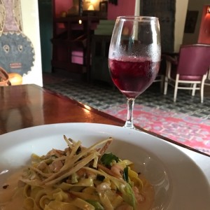 Fetuccini de Camarones