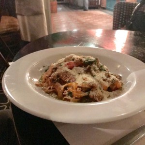 Fetuccine al filetto con lomito