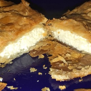 Pastelito de Queso, Espectacular, hoy si con bastante relleno