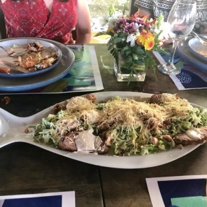 Ensalada de pescado ahumado