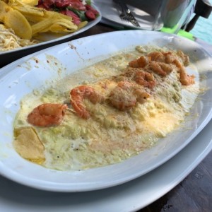 lomo de pescado gratinado