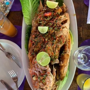 pescado frito