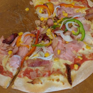 pizza tropical!!!! Excelente