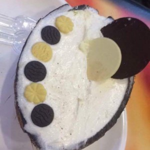 Helado de coco