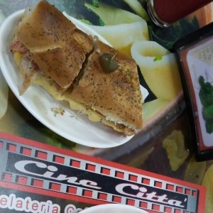 Paninni de Milanesa de Pollo