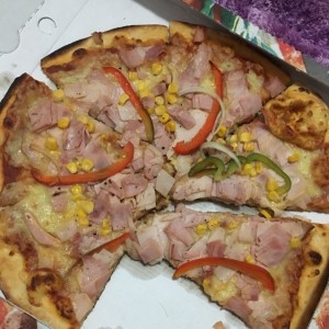 pizza tropical para llevar no pierde su sabor