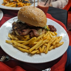 hamburguesa de pollo